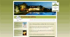 Desktop Screenshot of latartarugasabina.com